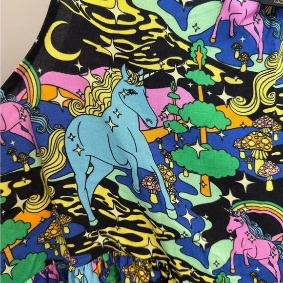 Nooworks Multicolor Fantasy Print Dress - Picture 5 of 5